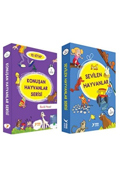 Yuva Yayınları Yuva 1. Sınıf Konuşan Hayvanlar + Sevilen Hayvanlar 20 Kitap
