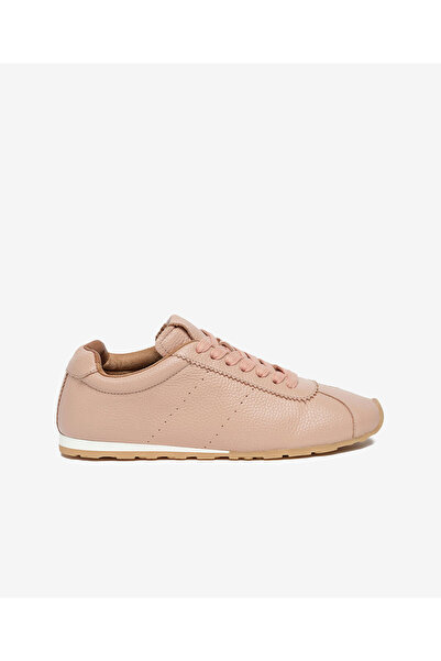 Greyder Kadın Pudra Hakiki Deri Sneaker Ayakkabı 4Y2SA59188