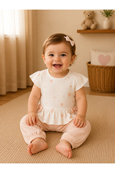 andywawa Baby Girl Set Somon