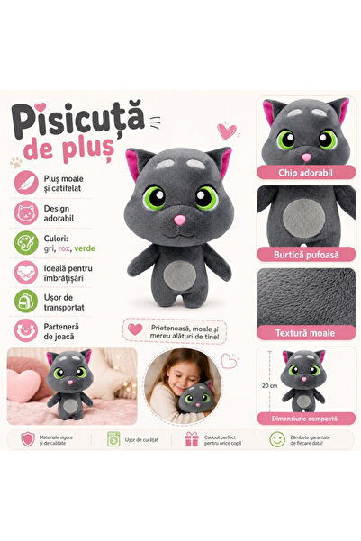 Talking Friends Jucarie Interactiva de Plus, New Talking TOM Mini Friends, Pr...