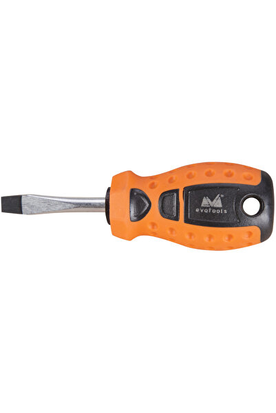 Evotools Short Screwdriver Cr-V ( - ) - Screwdriver dimensions 42 x 6.5 mm