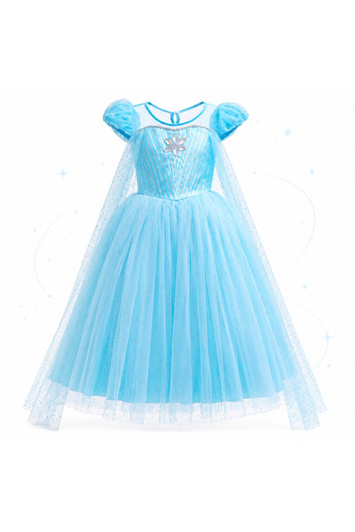 Sofia Concept Rochie fantezie printesa Elsa Sofia CONCEPT®, 130cm, 6 ani