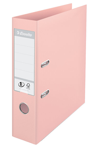 Esselte Biblioraft Nr.1 Power, PP/PP, certificat FSC, A4, 75 mm, culoare pier...