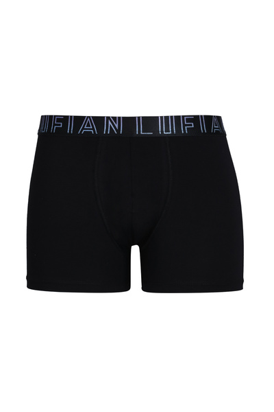 Lufian Zeg Erkek Pamuklu Boxer Siyah