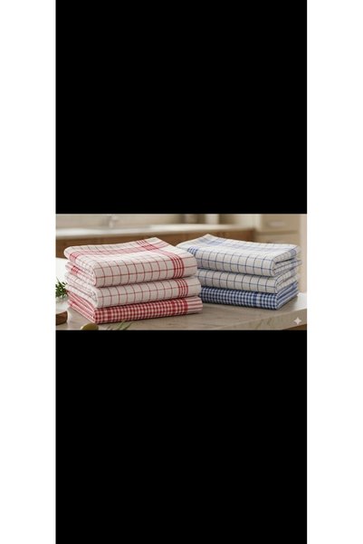 Derycollection Kitchen Towel German Napkin Drying Cloth 12 Pieces