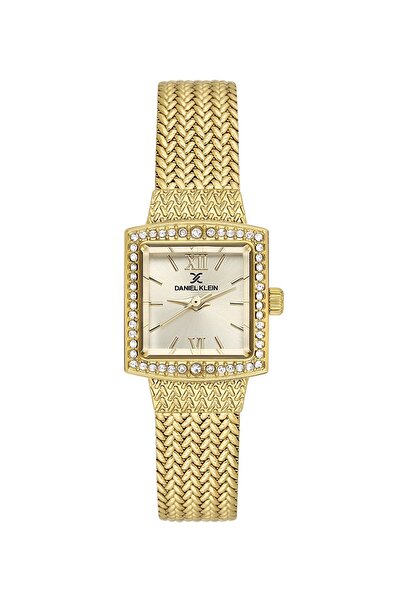 Daniel Klein Kadranı Sarı Kordonu Gold Renk Hediye Paketli 20,5 Mm Kadın Kol ...