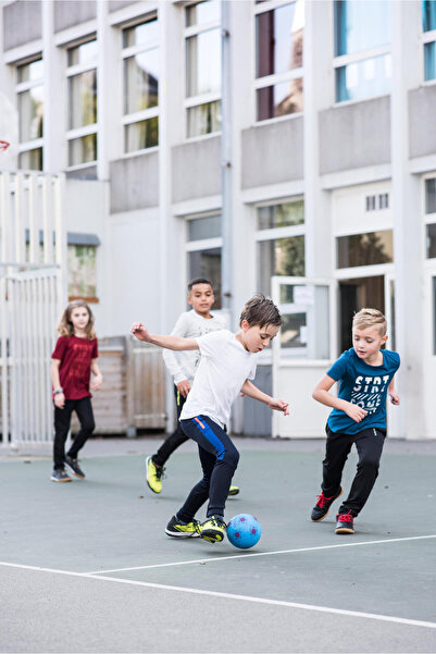 Decathlon Kipsta Mini Köpük Futsal Topu - 1 Numara - Mavi / Mor
