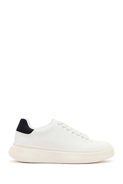 Derimod Erkek Beyaz Bağcıklı Kalın Tabanlı Sneaker 26SFD6991PU
