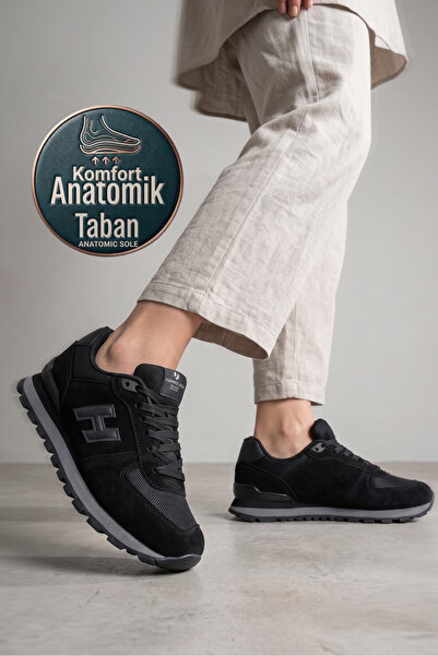Hammer Jack Schwarz - 192504 Unisex-Sportschuhe aus echtem Leder, Peru, für d...