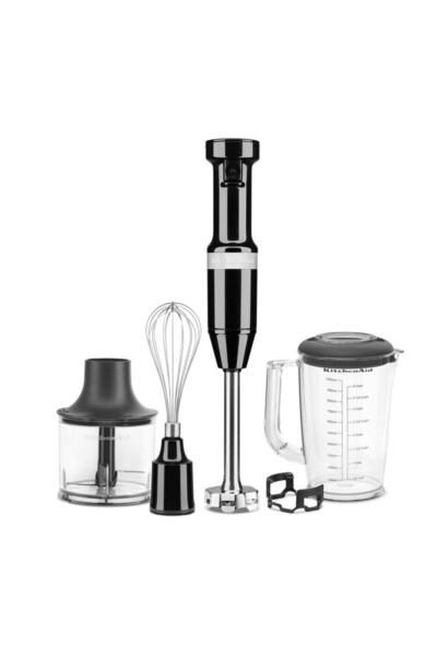 Kitchenaid Aksesuarlı El Blenderi 5KHBV83EOB Onyx Black