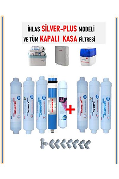 netsu arıtma İhlas Aura Cebilon Silver Ve Tüm Kapalı Kasa Su Arıtma Filtresi,...