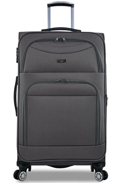 Fossil Unisex Büyük Boy Valiz Fsl010 4 Tekerlekli