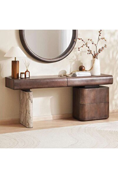 PAN HOME Scepter Dresser Marble - Brown
