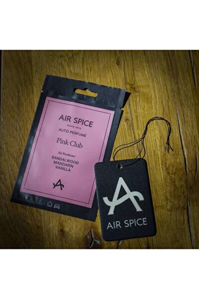 PAN HOME Air Spice Pink Club Hanging Room/ Car Freshner Sachet 10x16cm- Pink