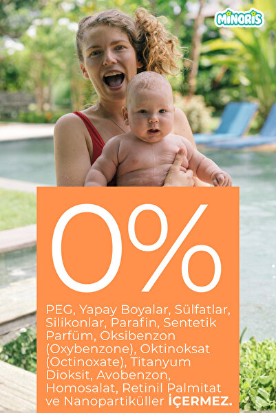 Minoris Baby Organik Güneş Koruyucu Sprey Krem Spf30 150ml