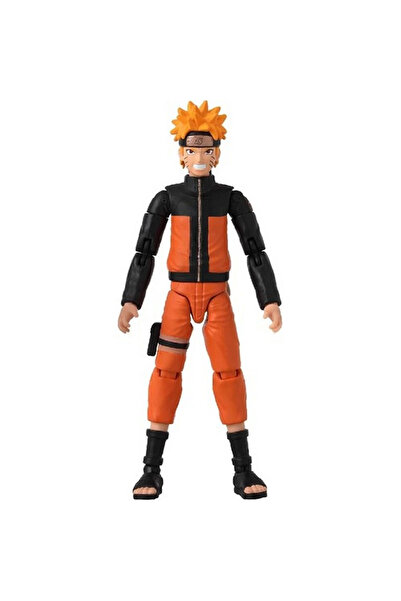 TOYFEST Bandai Naruto Anime Heroes Naruto Uzumaki Figür ve Aksesuar Seti 16 cm