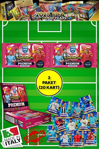 TOYFEST Panini Fifa 365 - 2025 Official Special Edition Premium Card Futbolcu...