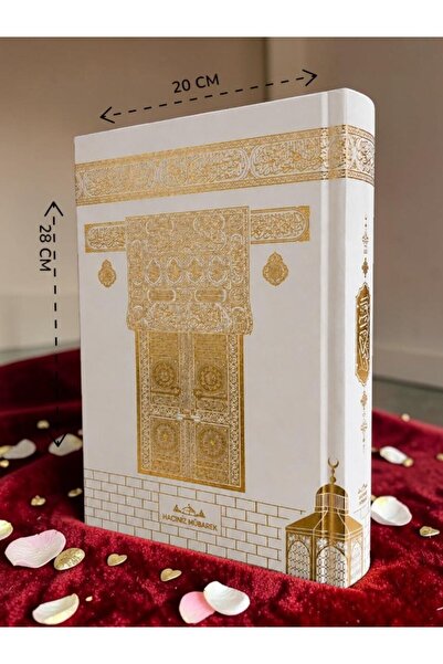 Medrese Kitab Evi Kuranı kerim Gelin bohçası Kuranı Rahle Boy beyaz iri yazıl...