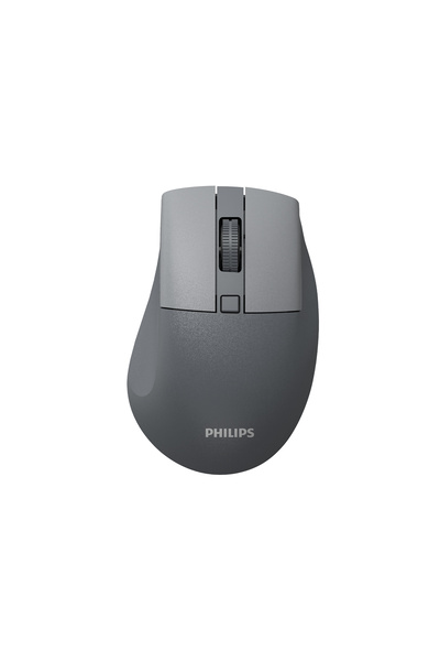 Philips SPK7528 Kablosuz Bluetooth 1600DPI 5 Tuşlu Sessiz Optik Mouse Gri