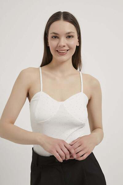 Arma Life Armalife 11462 chipped premium women's blouse with chest detail