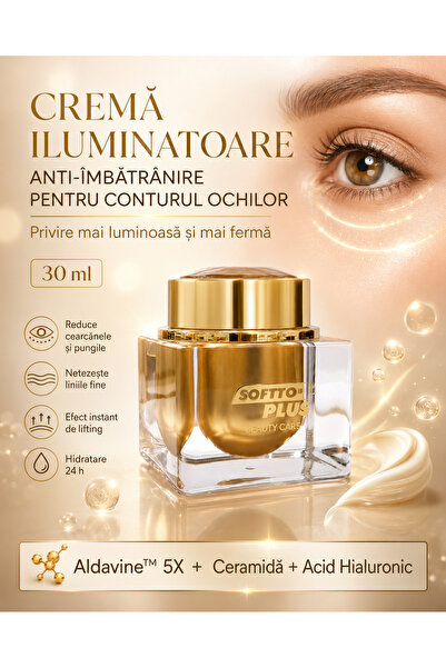 Softto Plus Softtoplus Romania Cremă Iluminatoare Anti-îmbătrânire pentru Con...