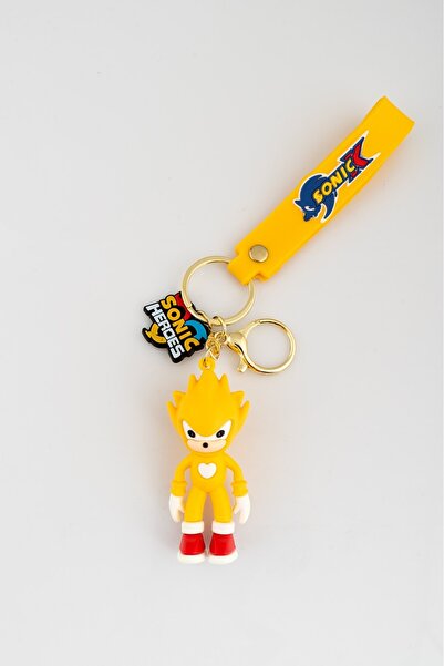 Super Rare Sonic Silicone Keychain Ft2444Sr