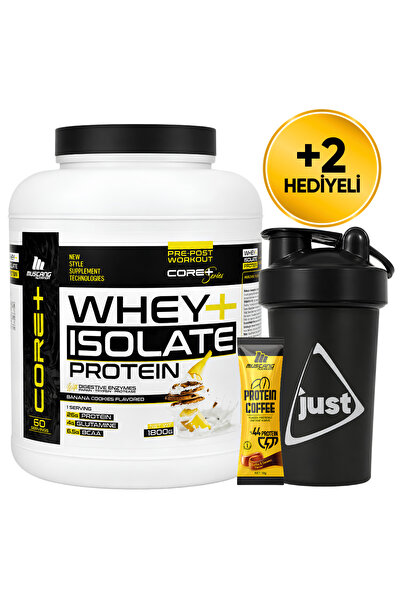 Mustang Nutrition Core+ Series Isolate Whey Protein Tozu 1800 Gr 60 Servis Mu...