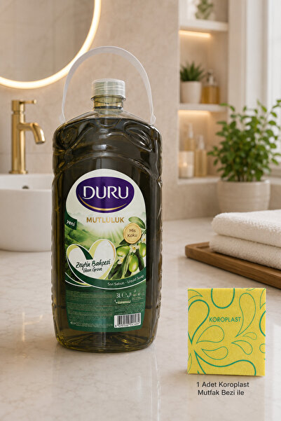 Duru Natural Olive Zeytinyağlı Sıvı Sabun 3 Lt X 3 Adet
