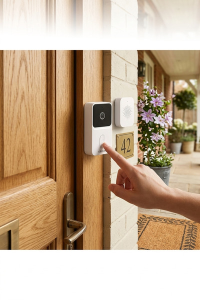 Generic Mini Smart Video Doorbell Wireless WiFi HD Camera with Night Vision H...
