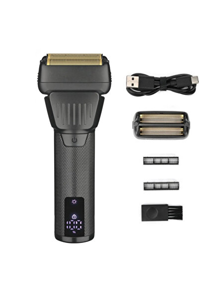 BIRAI Aparat de ras electric profesional BIRAI R-2025, 8500 RPM, fără fir, re...