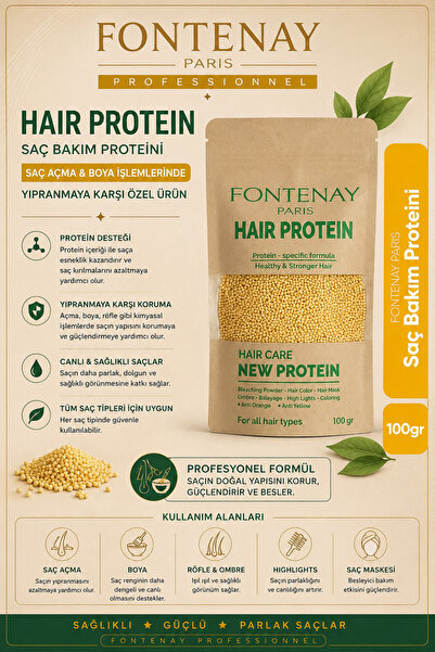 Fontenay Paris Fontenay Hair Protein / Saç Bakım Proteini -Saç Açma&Boya Işle...