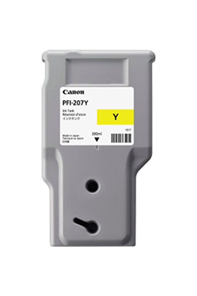 Canon Картус мастило за мастиленоструен принтер PFI-207Y Жълто 300мл
