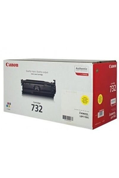 Canon Тонер лазерен CRG-732Y, Жълт, 6400 стр.