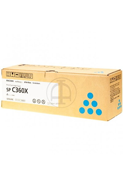 Ricoh Cartuș de toner de mare capacitate cyan (408251, SPC360X)