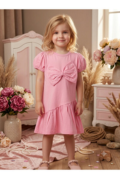 BİANCOFİGLİO Baby Bow Dress