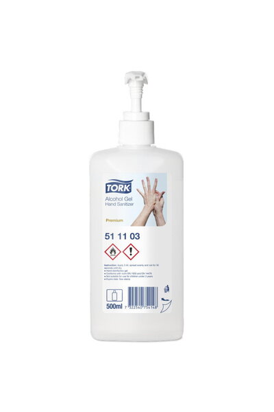 TORK Gel dezinfectant pentru maini pe baza de alcool 500ml,