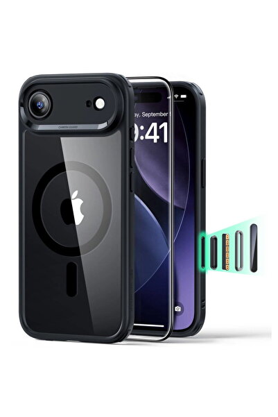 ESR Husă pentru iPhone 17 Air + Folie - Classic Hybrid HaloLock - Transparent...