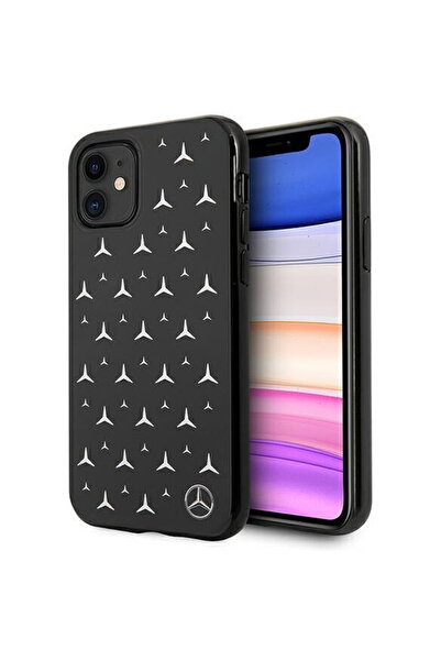 MERCEDES MEHCN61ESPBK iPhone 11 6,1" / Xr Negru/black hardcase Silver Stars P...