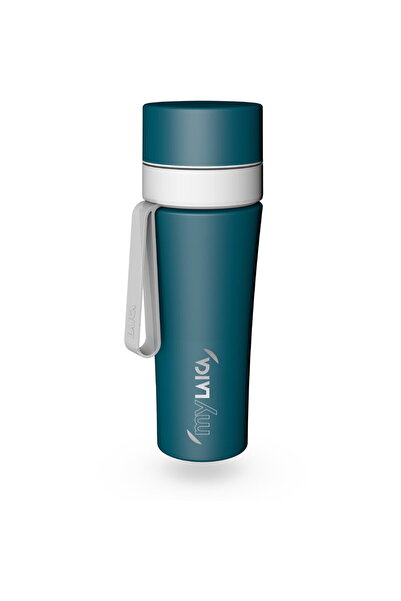 LAICA SticlДѓ filtrantДѓ Sport myLaica, Inox, 0,55 litri, portabilДѓ, Verde