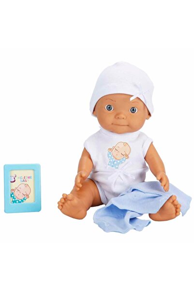 Bebelou Welcome Baby with Sound 30 cm - Blue