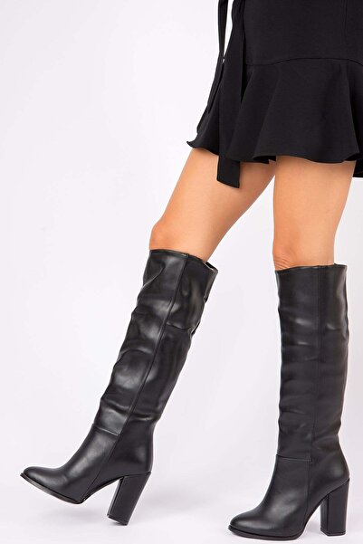 Fox Shoes Černé dámské boty G922920509