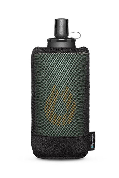 Hydrapak طقم قارورة PackFlask سعة 750 مل (أخضر زيتوني)، قارورة قابلة للطي خفي...