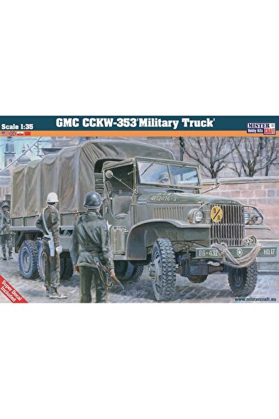 Mistercraft G098 1/35 GMC CKW-353 طقم نموذج بلاستيكي لشاحنة عسكرية