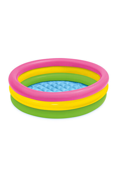 Intex Bebek Havuzu - - 3 Boğumlu - Sunset - 86 x 25 cm (58924)