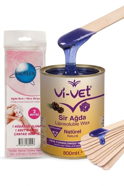 Vi-vet Vi Vet Konserve Sir Ağda Natural 800 ml