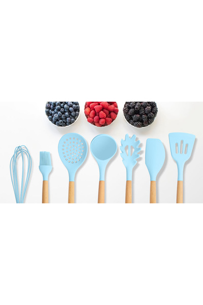 Zass Ustensile de bucătărie gourmet ZG-KT 02 albastre