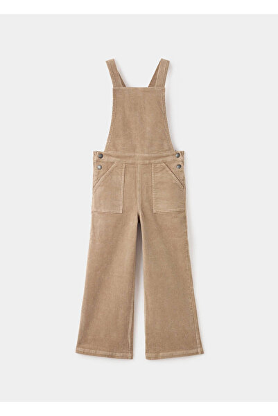 MANGO Kids Langer Samt-Jumpsuit