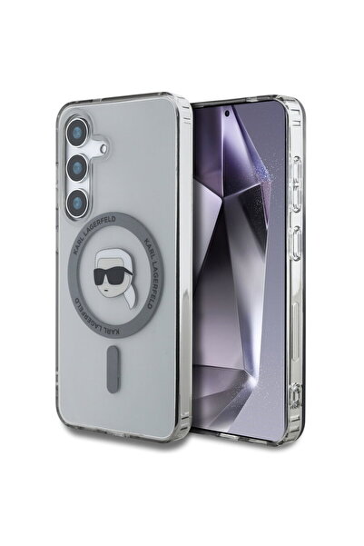 Karl Lagerfeld Husa pentru Samsung Galaxy S25 - IML MagSafe (KLHMS25SHLSKIK) ...