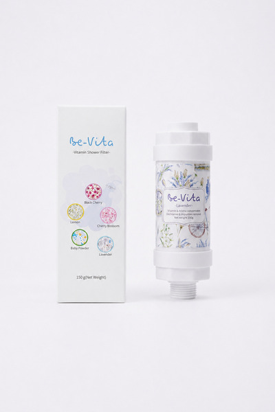 Be-Vita Lavender C Vitaminli Cilt Besleyici Klor ve Kireç Önleyici Aromatik Duş Filtresi Su Arıtıcı
