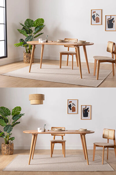 MsmWood Ares İskandinav Tarz Yemek Masası 180 cm